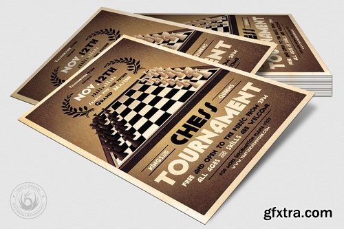 Chess Tournament Flyer Template