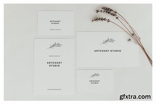 Birdsong Cards & Envelopes Mockup