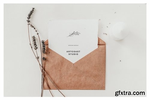 Birdsong Cards & Envelopes Mockup