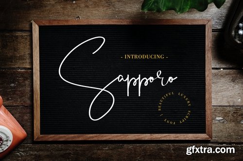 Sapporo Script Font