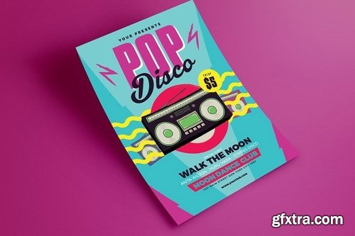 Pop Disco Event Flyer