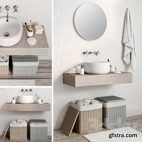 Bathroom 1 3d Model