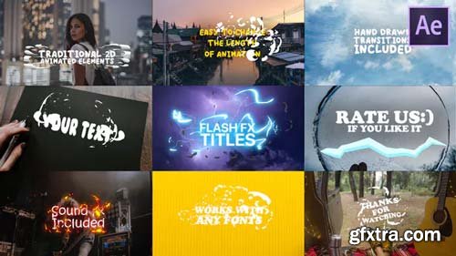 Videohive - Cartoon Lyric Titles| After Effects Template - 23650906