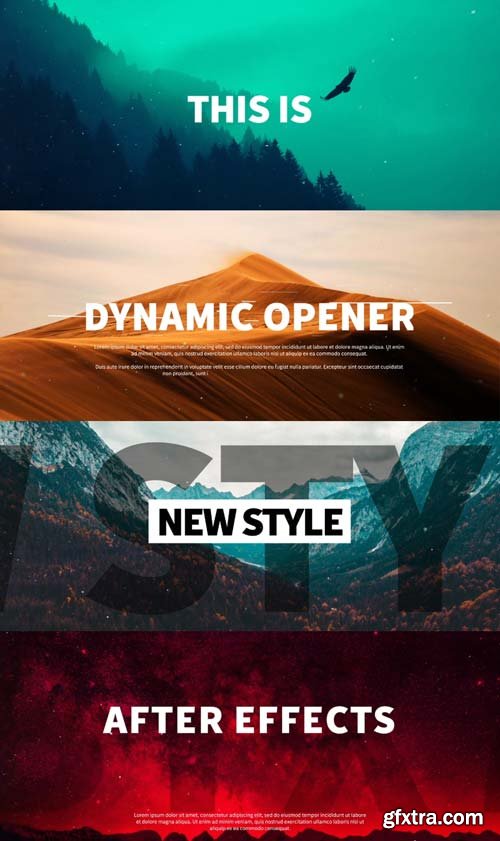 Videohive - Openexr 3 - Dynamic Opener - 23804175