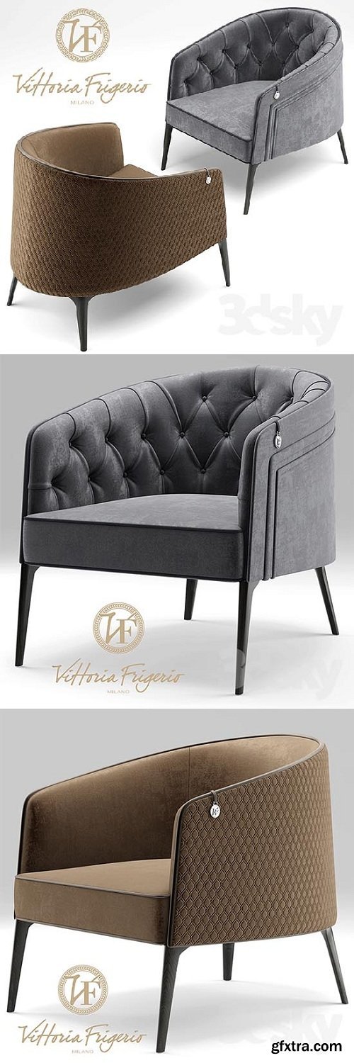 Armchairs Vittoria Frigerio descrizione