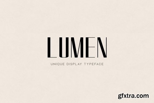 CM - LUMEN - Display Headline Typeface 3883058