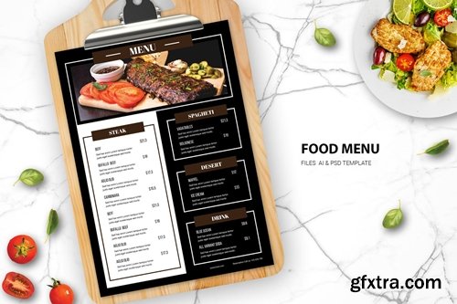 Steak And Grill Food Menu