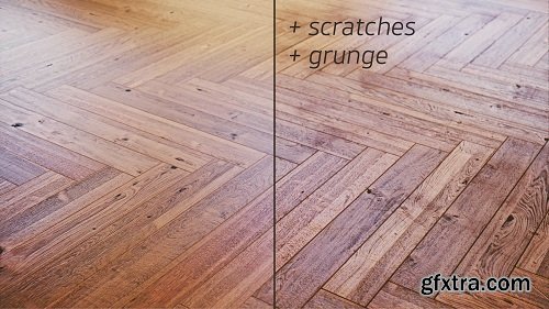 4K Materials: Wood Flooring Vol.02