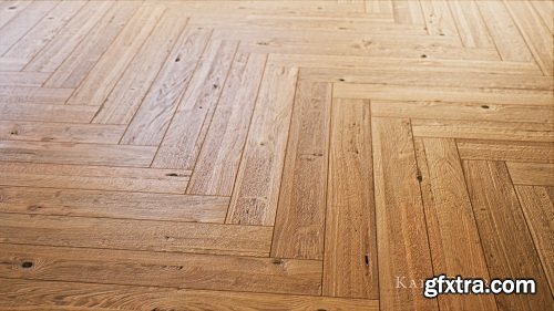 4K Materials: Wood Flooring Vol.02