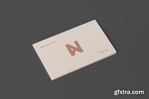 Bi-Fold Business Card Mock-up