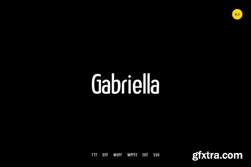 Gabriella - Modern Typeface + WebFonts