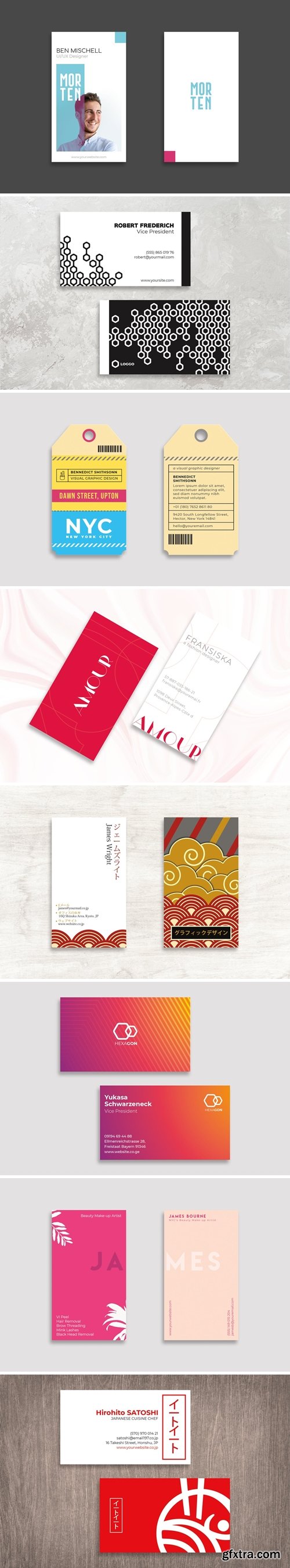 Business Card Design Professional Bundle 2