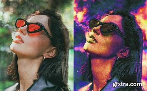 Photoshop Surreal Artwork - create amazing colors and rainbow effect