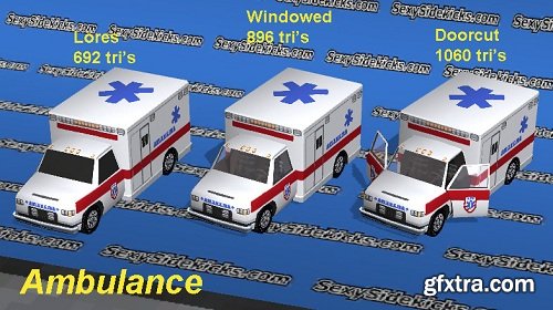 Get In Out Vehicle Collection 3D Models/Vehicles All * Star Characters