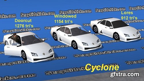 Get In Out Vehicle Collection 3D Models/Vehicles All * Star Characters