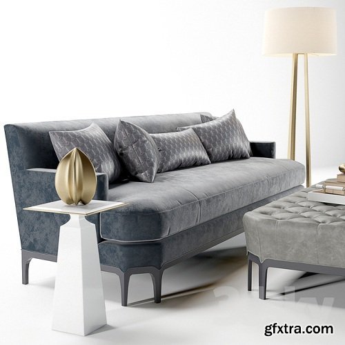 Baker Celestite Sofa