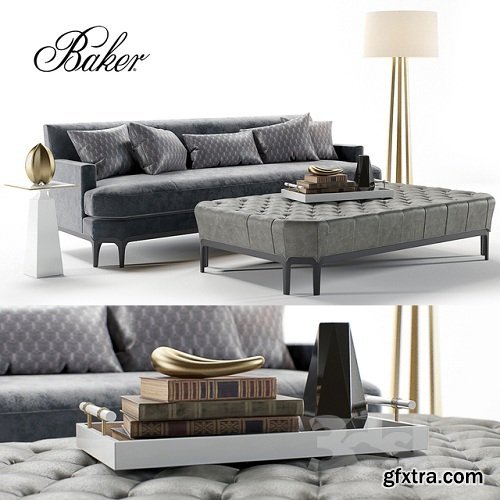 Baker Celestite Sofa