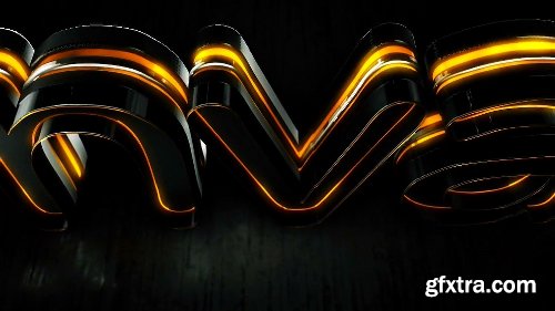 Videohive Black Elegant Logo Reveal 21824021