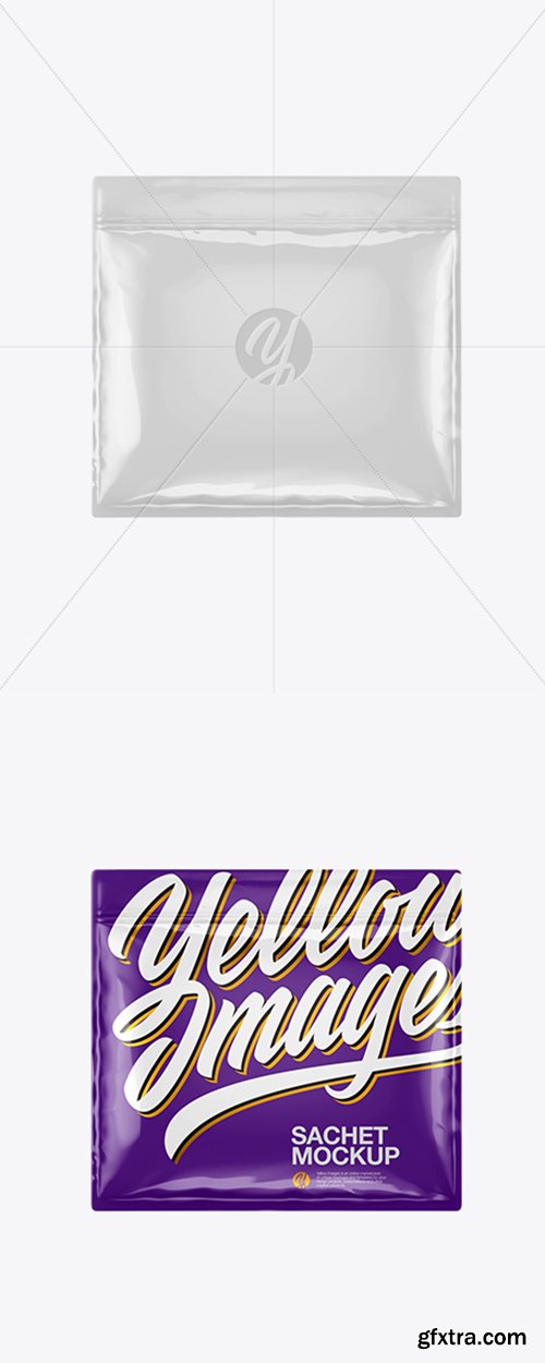 Glossy Sachet Mockup 42974