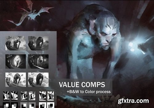 Gumroad - Value Comps + B&W to Color Process