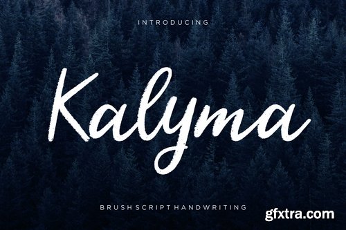 Kalyma Brush Script