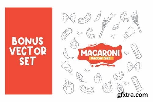 Macaroni Flavor Font