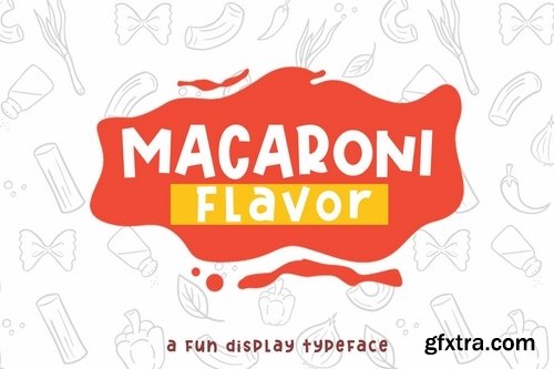 Macaroni Flavor Font