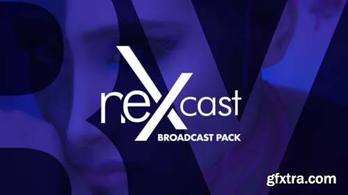 Videohive - NEXcast | Broadcast & TV Identity Package - 13740605