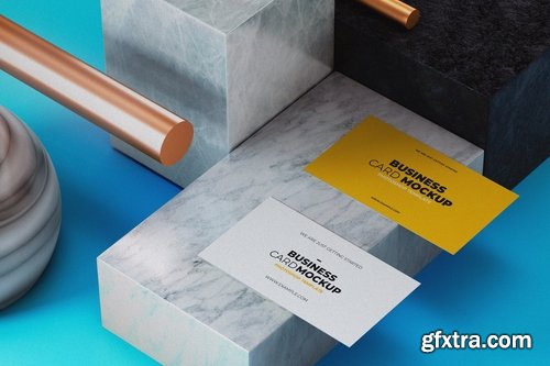 Business Card Mock-Up Template