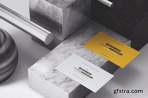 Business Card Mock-Up Template