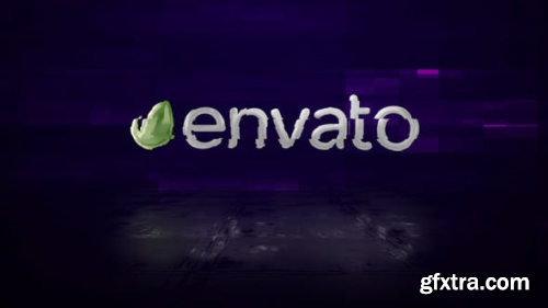 VideoHive Glitch Transform Logo Reveal 23300017