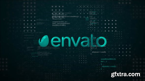 VideoHive Digital Space Logo Reveal 23154042