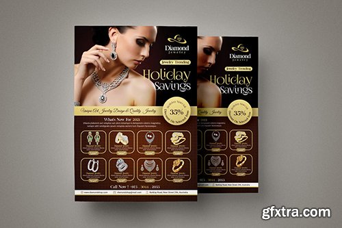 Jewelry Store Flyer Template