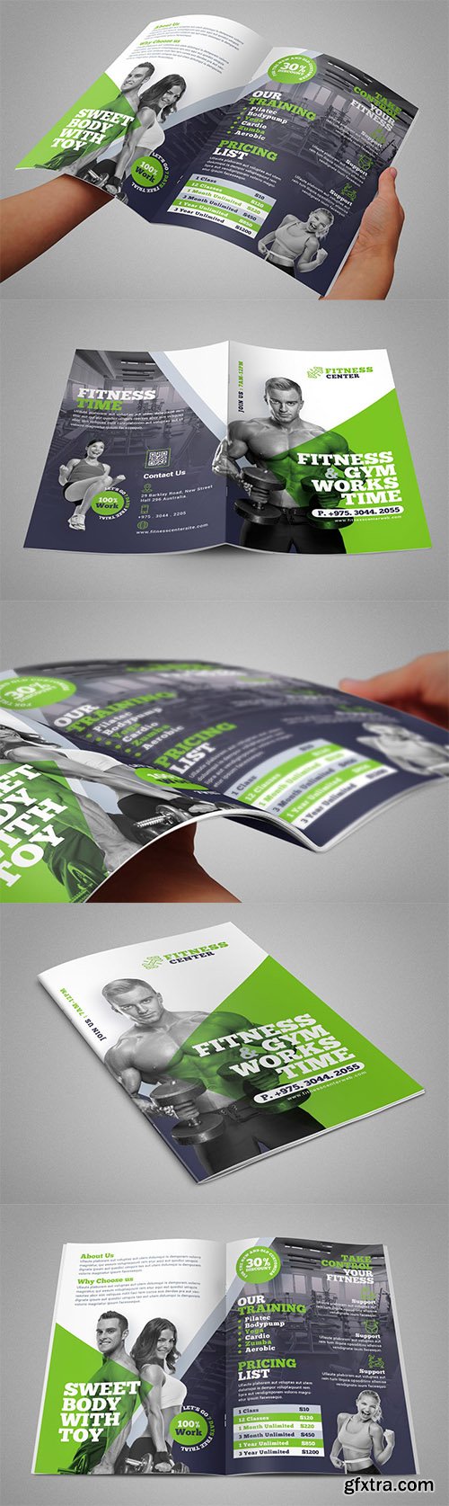 Fitness Bifold Brochure