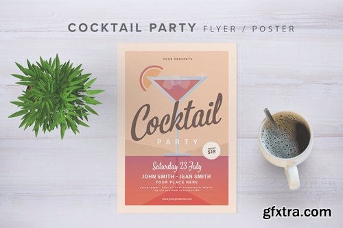 Cocktail Party Flyer