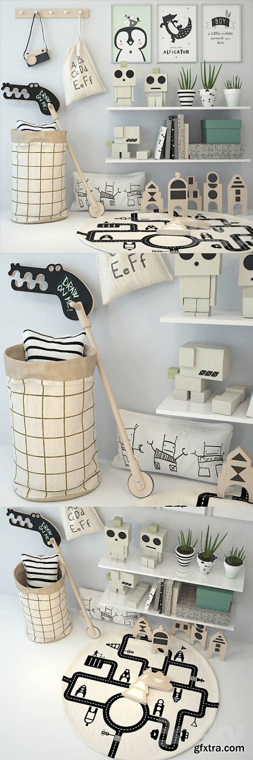 Boy room decor J17