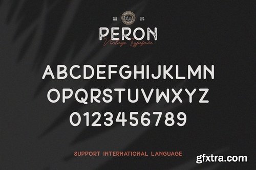 CM - Peron - Modern Vintage 4 Fonts 3886226