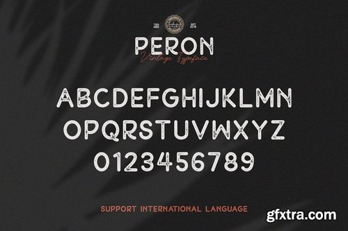 CM - Peron - Modern Vintage 4 Fonts 3886226