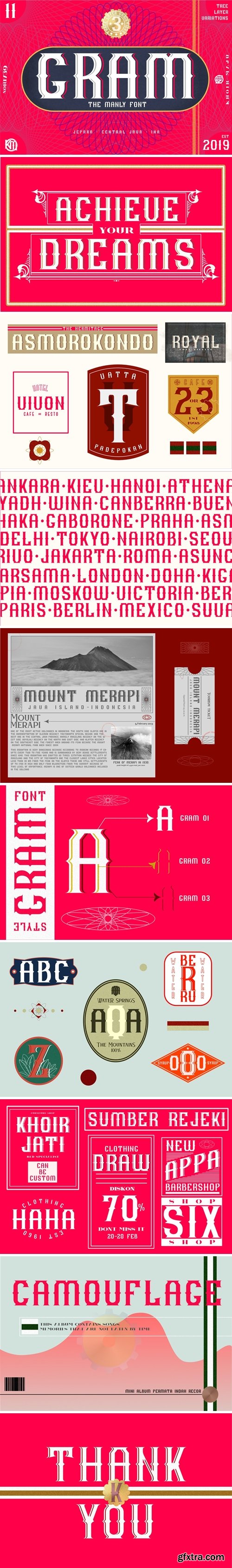 CM - GRAM - New Font Display 3527448