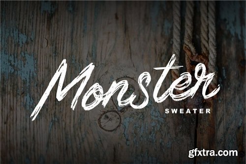 Braser Grunge Brush Typeface