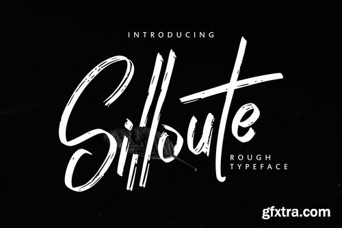 Silloute Rough Style Script