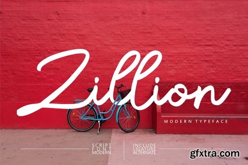 Zillion Modern Script Font