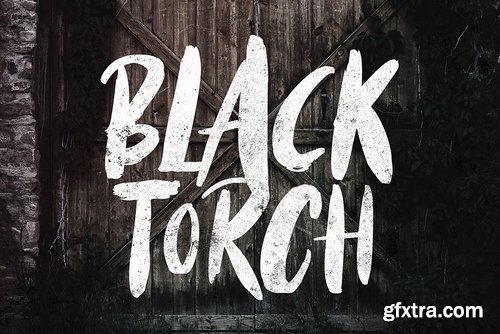 CM - Black Torch - Dry Brush Font 3888438