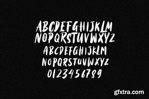 CM - Black Torch - Dry Brush Font 3888438