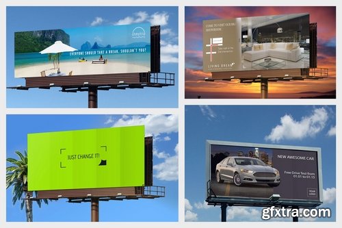 3 Billboards Mockup Pack