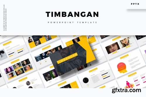 Timbangan - Powerpoint Template