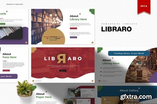 Libraro - Powerpoint Google Slides and Keynote Templates