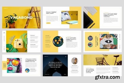 Vagabond - Powerpoint  and Keynote Templates