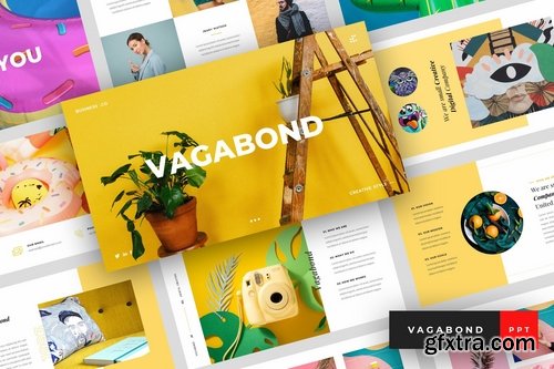 Vagabond - Powerpoint  and Keynote Templates