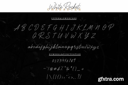 White Rocket Font